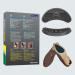 UNIKSTEP 8 Pairs Shoe Heel Plate Taps - Durable Rubber Patches & Replacement Kit for Shoe Heel Repair - International Shipping Available - Buy Online on GoSupps.com