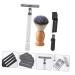 Ipetboom Manual Shaver Set - Grooming Tool Kit for Men | Old Style Shaving Brush & Beard Razor Combination - Buy Online on GoSupps.com