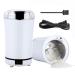 Multifunctional Electric Pill Crusher - Grind and Pulverize Multiple Pills, Small and Large Vitamin Tablets to Fine Powder,Mortar and Pestle,Crusher for Feeding Tube, Children,Pets (White)