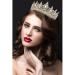 ATODEN Gold Crystal Crown Tiara for Women - Wedding, Birthday, Prom, Bridal Hair Accessories - Buy Online on GoSupps.com