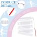 HyDren White Gymnastics Ribbon Dancing Streamers Set - 6 Pieces - Buy Online on GoSupps.com