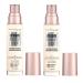 Maybelline New York Dream Radiant Liquid Hydrating Foundation Alabaster 00 - Pack of 2 | Long-lasting Coverage for Radiant Skin - Buy Online on GoSupps.com
