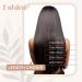 Fshine U Tip Human Hair Extensions - 100% Keratin Dark Brown 20 Inch Pre Bonded Hair Extensions | 50g Hot Fusion U Tip Bondings #2 - Buy Online on GoSupps.com