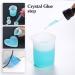6 Pcs Silicone Measuring Cups for Resin - 600ml/20oz & 100ml Mixing Cups with Stir Sticks and Brushes - Resin Supplies for Molds - Buy Online on GoSupps.com