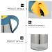 Zerodeko 1pc Lecythus Vinegar Pot Oil Holder Olive Oil Pot Glass Vinegar Dispenser Olive Oil Dispenser Olive Oil Storage Can Automatic Opening Closing Bottle Metal Pp Storage Tank Leakproof 9X9CM Yellow - Buy Online on GoSupps.com
