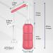 2pcs Menstrual Cup + 2IN1 450ml Perineal Douche & Bidet | Portable and Waterproof - Buy Online on GoSupps.com