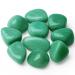 XIANNVXI Green Aventurine Crystal Stones Natural Irregular Polished Tumbled Stones Bulk Crystals Gemstones Vase Filler Decorative Stones Reiki Palm Energy Stones 100 Gram I - Green Aventurine