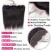 12 Brazilian Straight Lace Frontal Closure | Virgin Human Hair | Natural Black - Buy Online on GoSupps.com