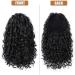 Yuanqu Curly Ponytail Extension - Drawstring Ponytails for Black Women | Synthetic Curly Hair Extension - Buy Online on GoSupps.com