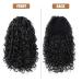 Kagodri Wig Ponytail - African Small Curly Women's Extension with Cord | Brazilian Curly Style for Effortless Glam - Buy Online on GoSupps.com