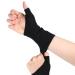 Thumb Wrist Gloves Elastic Compression Sleeves Thumb Wrist Support Braces Fingerless Glove Gel Pad Breathable Wrist Support Brace Joints Hand Pads Flexible Sport Pading