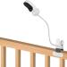 AOZTSUN Baby Monitor Mount Compatible with Owlet Cam/Duo & Owlet Cam 2 /Duo 2 and Other Baby Monitor Camera with 1/4 Threaded Hole 15.7 inches Flexible Clip Clamp Mount Long Gooseneck Arm