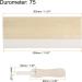 12 Inch HARFINGTON Screen Printing Squeegee - 75 Durometer Rubber Blade with Wooden Handle - Buy Online on GoSupps.com