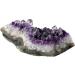 Natural Crystal Rough 1 pc Natural Purple Amethyst Crystal Quartz Cluster geode Sample Home Decoration Random Gemstone Stone - Buy Online on GoSupps.com