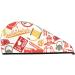Firefighter Icons Microfiber Hair Towel - Super Absorbent Coral Velvet Wrap for Long Curly & Thick Hair - Buy Online on GoSupps.com