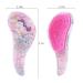 Huieye Cartoon Toddler Hairbrush - Antistatic Kids' Comb for All Hair Types | Gentle Hair Care & Cleaning Paw Included - Buy Online on GoSupps.com