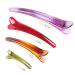 Fodattm 12pc Professional Hair Clips - Non-Slip Colorful Crocodile Clamp Hair Styling Duck Beak Clips (4.8cm/1.9in) - International Shipping Available - Buy Online on GoSupps.com