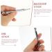 Healeved 2 Piece Massage Pencil Set - Full Body & Face Massager Manual Shiatsu & Trigger Point Tools - Brass & Silver - International Shipping - Buy Online on GoSupps.com