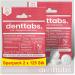 Denttabs 2 x 125 Strawberry Toothbrushing Tablets - Complete Alternative to Toothpaste - With Adapted Fluoride Content - For Children - Plastic Free - Preservative Free - - Buy Online on GoSupps.com