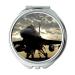 YENDOSTEEN fighter jet desktop Mirror Compact Mirror fighter definition pocket mirror portable mirror
