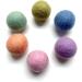 Lucybalu Felt Balls for Cats | 6 Colorful Wool Cat Toys | Natural Play Balls from Nepal | Fun & Safe Cat Accessories - Buy Online on GoSupps.com