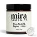 Alcura Nerve Cream Neuropathy Lotion with Arnica Professional Mira Relief & Repair Lotion Daily Nourishment for for Knee Hands Feet & Legs Gray-Black