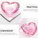 Ipetboom Nail Cup Jewelry Dish Nail Dish Manicure Art Dish Dappen Dish Cup Dappen Dish for Acrylic Nails Nail Art Equipment Nail Dampen Dish Nail Art Dish Glass Accessories Pink - Buy Online on GoSupps.com