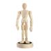 Artist Manikin Posable Figure - 4.5 Magnetic Wood Mannequin Form for Human Figure Drawing - Full Body Mini Wooden Art Model on Stand - Life Drawing Supplies 4.5" Magnetic