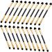 Baluue 40 Pcs Double Ended Eyeshadow Brush Precision Eye Shadow Brush Eye Makeup Tool Eye Brush Eye Makeup Brush Makeup Eyeshadow Brush Eye Makeup Kit Eyeshadow Makeup Brush 12.50X0.50X0.50CMx2pcs Goldenx2pcs - Buy Online on GoSupps.com