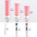 Soulbay 9-Piece Silicone Travel Bottles Set | Leak-Proof Toiletries Shampoo Gel & Cosmetics - Perfect for Travel! - Buy Online on GoSupps.com