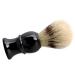 predolo High-quality shaving brush with synthetic bristles and ergonomic handle for wet shaving