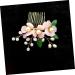 Angoily 1pc Tiara Alloy Comb Bridal Hair Comb Accessories Small Flowers Bride - Buy Online on GoSupps.com