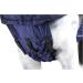 Marengos Eczema Ceiling Horse Blanket 125cm | Neck & Abdomen Protection | Insect-Resistant Fine-Meshed Fabric | Night Blue Outdoor Blanket with Double Front Closure - Buy Online on GoSupps.com