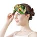 Avocado Tropical Palm Tree Sleep Mask - Adjustable Strap Eye Cover for Sleeping - Blocks Light for Night Travel and Naps - Men and Women - Buy Online on GoSupps.com