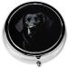 Portable 3 Compartment Puppy Dog Round Pill Box - Mini Travel Medicine Organizer for Vitamins & Tablets - Buy Online on GoSupps.com