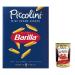 Italian Gourmet E.R. 5 x Barilla Mini Penne Rigate Pasta 100% Italian Pasta 500g + Italian Gourmet Pulp 400g