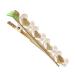 minkissy 1pc Hairpin Wedding Hair Clip Hair Accessories Crystal Headpiece Hair Bangs Bling Hair Clips Decorative Hair Clips Hair Clips Rhinestones Hair Clips White