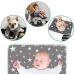 Portable Foldable Nappy Changing Mat | Waterproof Diaper Changing Pad | 35cm x 60cm | Grey Star Design - Buy Online on GoSupps.com