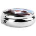 Funny Pig Round Pill Box - 3 Compartment Mini Travel Organizer for Medicine & Vitamins | Portable Decorative Purse Case - Buy Online on GoSupps.com