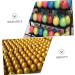 UPKOCH Golden Egg Mold Silicone Molds Party Egg Making Mold Washable Egg Mold Line 16c European Style As Shown 16.00X16.00X11.00CM - Buy Online on GoSupps.com