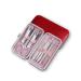 Nail Clippers Set 9 Piece Nail Clipper Set Manicure Personal Care Tool Set Foot Collection Set for Male and Female Friends Use Set (Color : C)