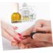 2pcs nail glass crystal cup Glass Nail Cup Transparent Glass Dappen Dish containers with lids monomer acrylic nail liquid dish Liquid Styling nails glass jar manicure 4X4cm Transparent Color 2 - Buy Online on GoSupps.com