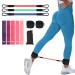 Ankle Resistance Bands with Cuffs Ankle Bands and Resistance Loop Exercise Band kits Resistance Band for Leg and Glute Training Kickbacks Hip Training Gluteus Muscle Fitness Equipment for Womn and Men