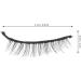 PATKAW 4 Pairs Reusable Self Adhesive Eyelashes Without Glue Natural Fluffy False Eyelashes Self Sticking No Glue Eyelashes for Women - Buy Online on GoSupps.com