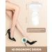 ONUEMP 12 Pieces Heel Pads - Silicone Heel Protectors & Comfort Cushions for Women | Heel Pain Relief & Blister Prevention - Buy Online on GoSupps.com