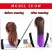 18-38 Inch Straight Drawstring Ponytail Hair Extension | Synthetic Clip-In Wig Piece 22 Inches B107 - Shop Internationally! - Buy Online on GoSupps.com
