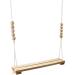 Dciustfhe Chicken Swing Toy for Natural Safe Wooden Accessories Durable Perch Ladder for Poultry Run Rooster Hens