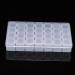 28 Slots Clear Nail Art Rhinestone Gem Bead Storage Box for Manicure Design - Buy Online on GoSupps.com