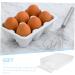 Drawer Refrigerator Egg Drawer-type Supply Tray Accessory Household Storage Fridge re-usable White 33X25X8cm - Buy Online on GoSupps.com