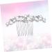 DOITOOL Tiara Hair Barrettes Rhinestone Bobby Pins Wedding Hair Clip Wedding Hair Barrette Bridesmaid Hair Accessories Photography Props Fashion Headwear Bride Hair Comb Headgear - Buy Online on GoSupps.com